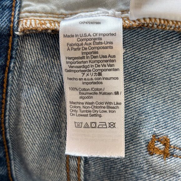 Madewell Jeans - The Slouchy Boyjean - Relaxed Fit - Womens 32 - Rosewell Wash - Picture 6 of 7